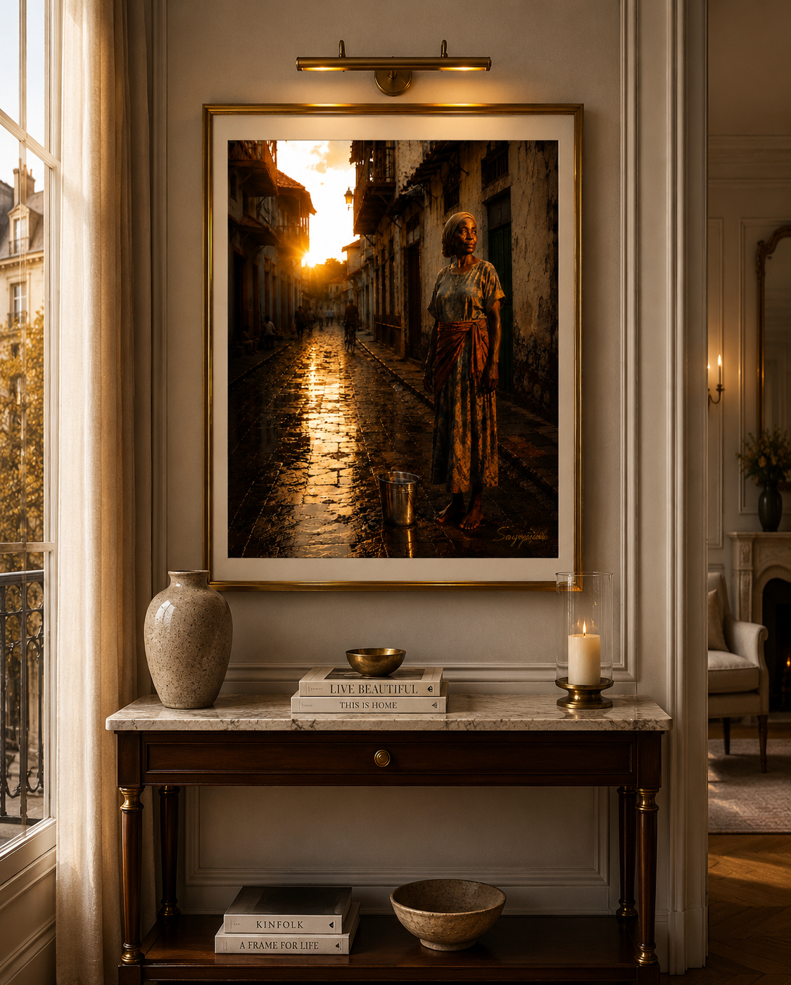 Echoes Along the Golden Street