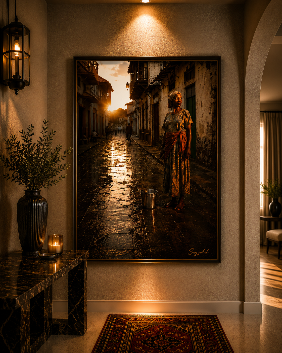 Echoes Along the Golden Street