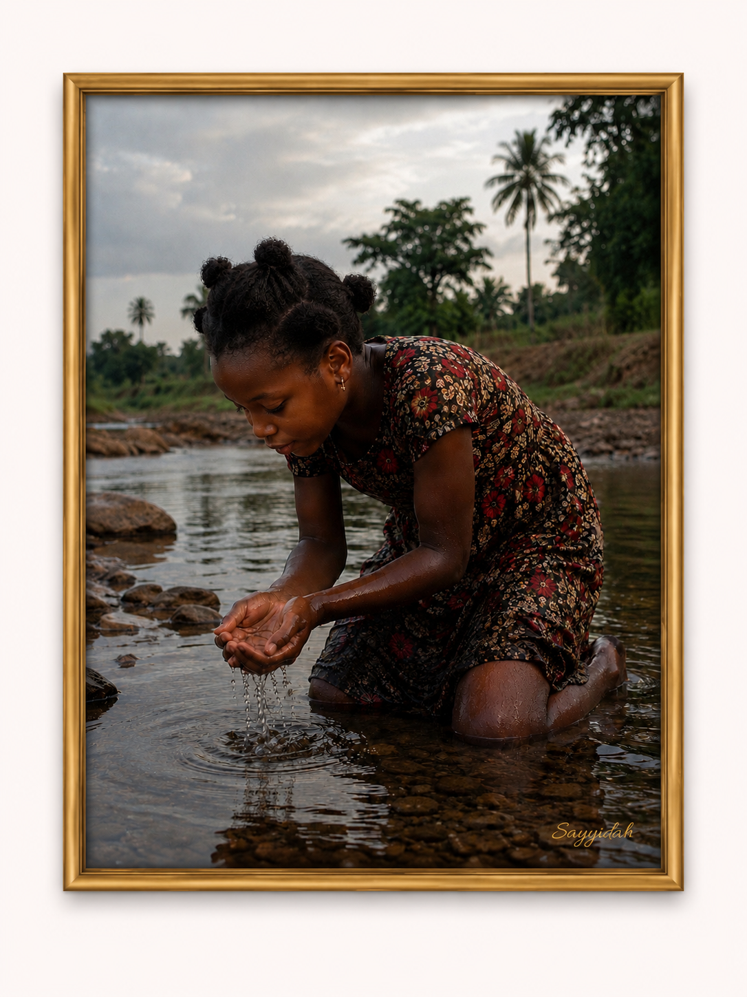 Water in Her Hands