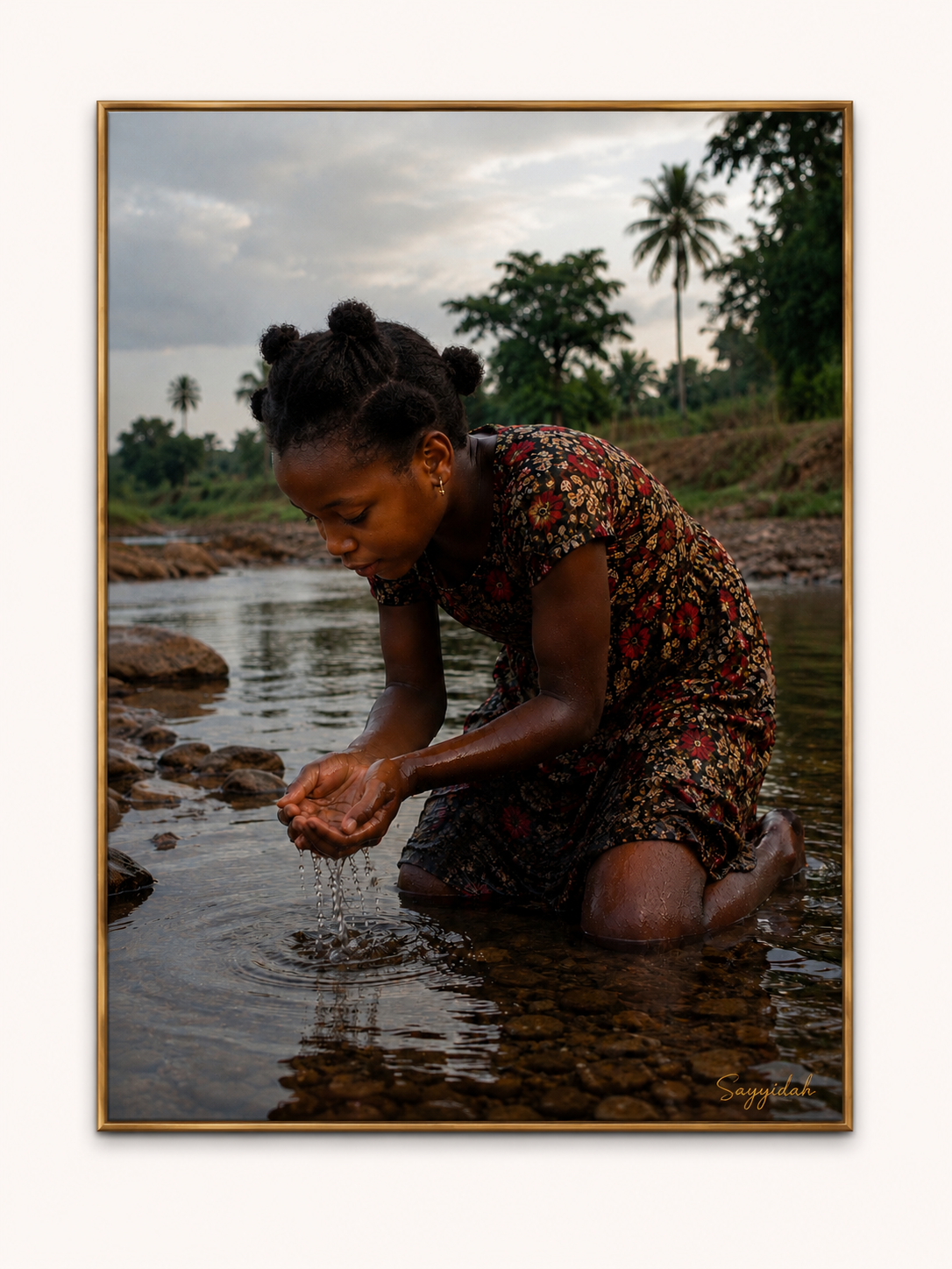 Water in Her Hands