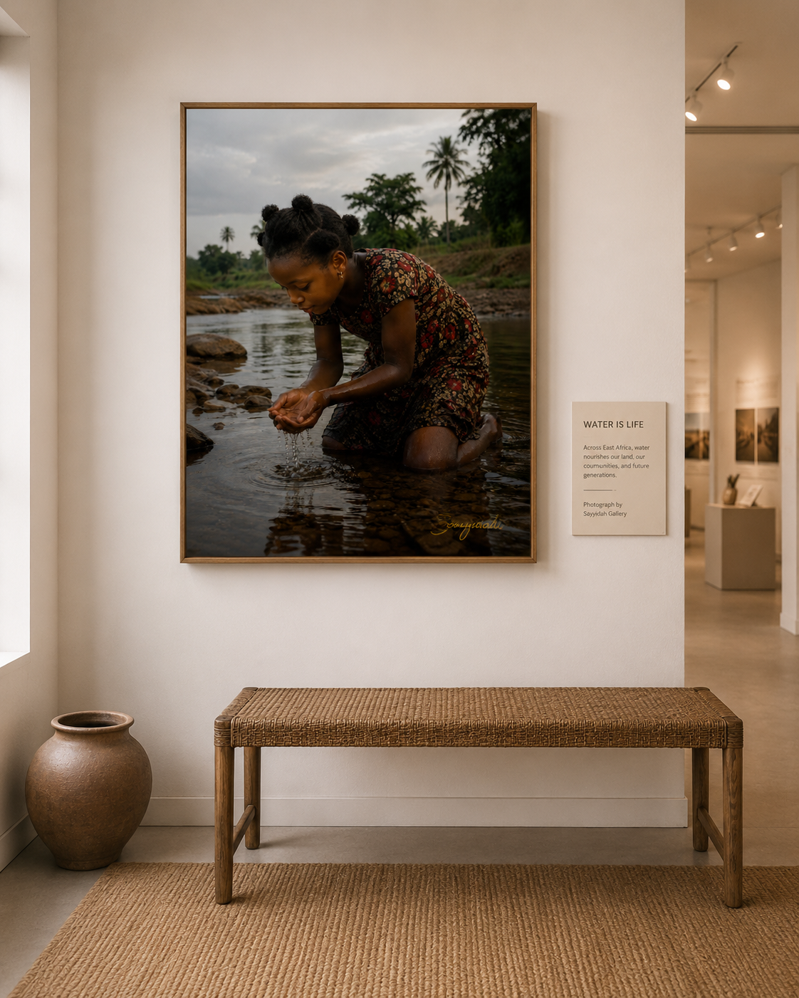 Water in Her Hands