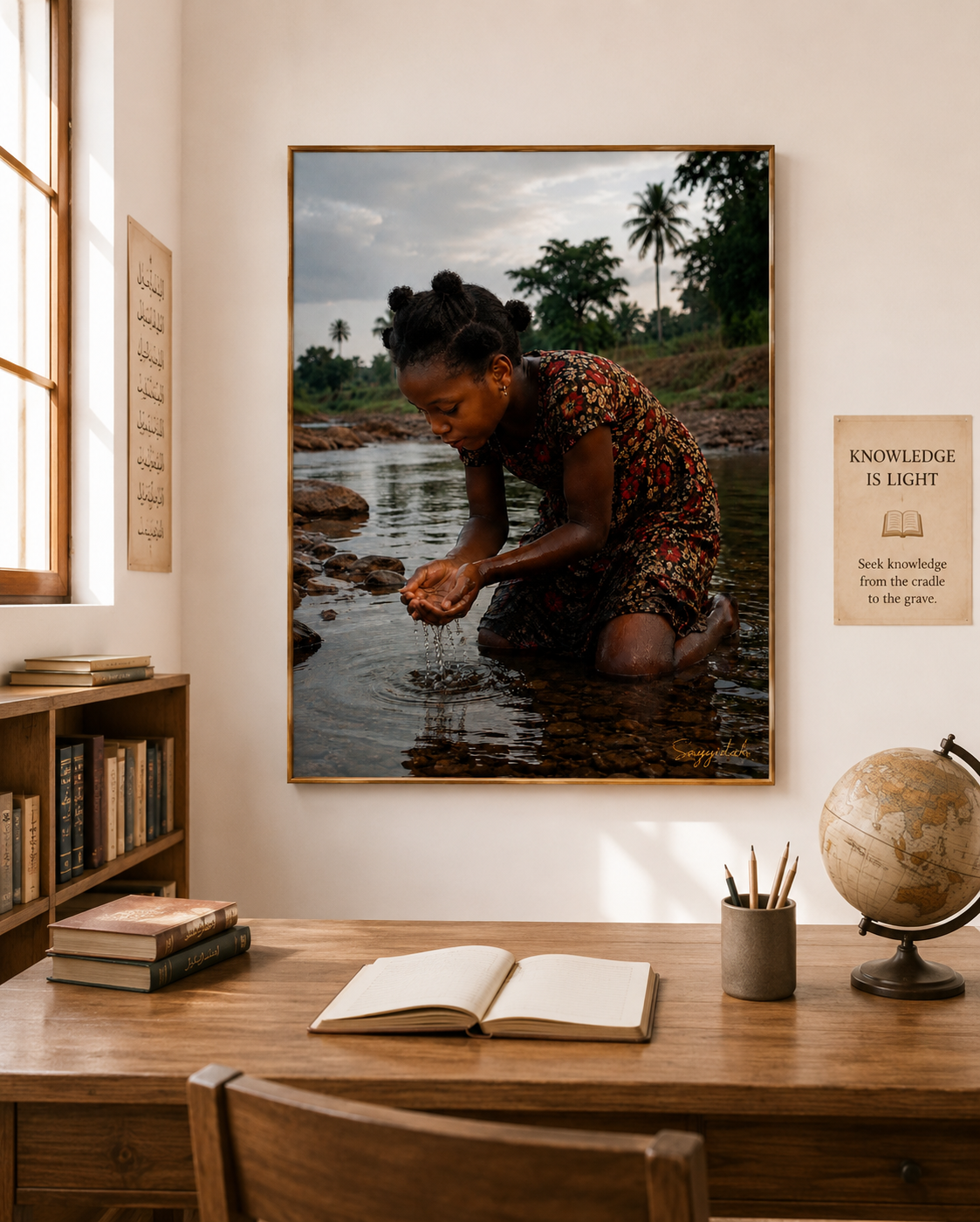 Water in Her Hands