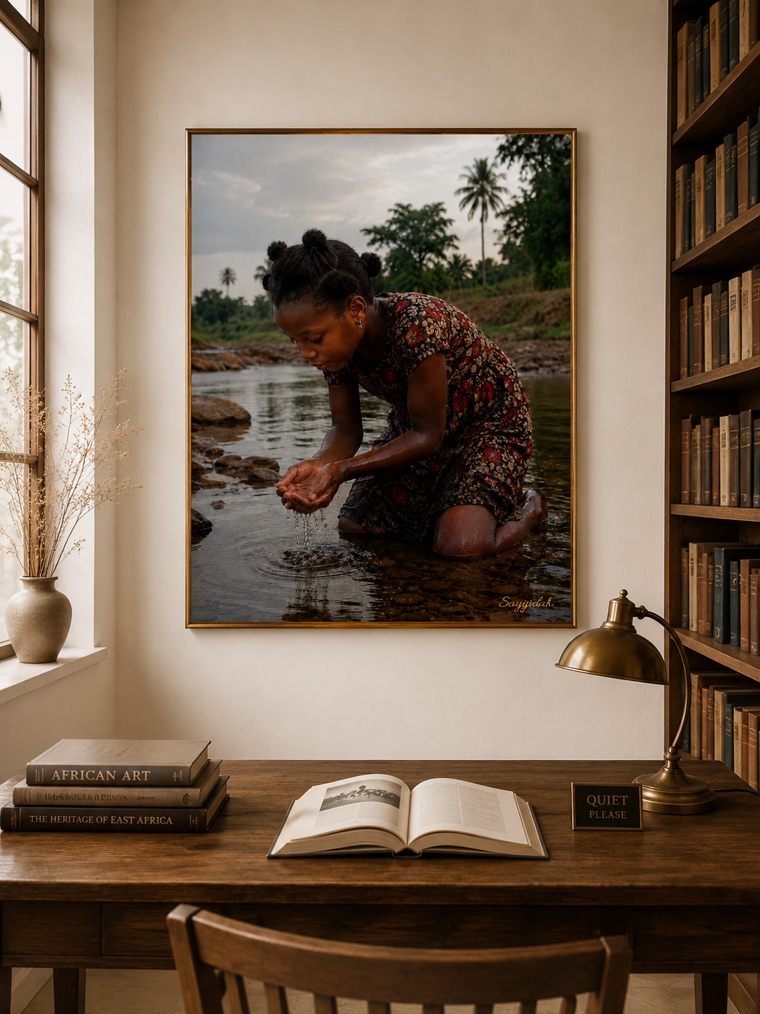 Water in Her Hands