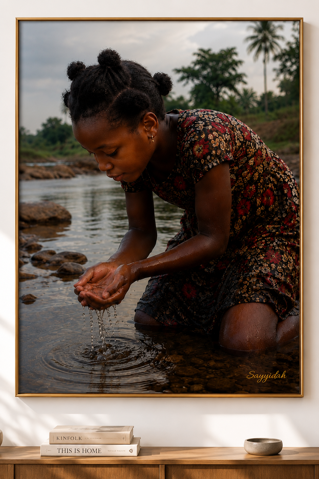 Water in Her Hands